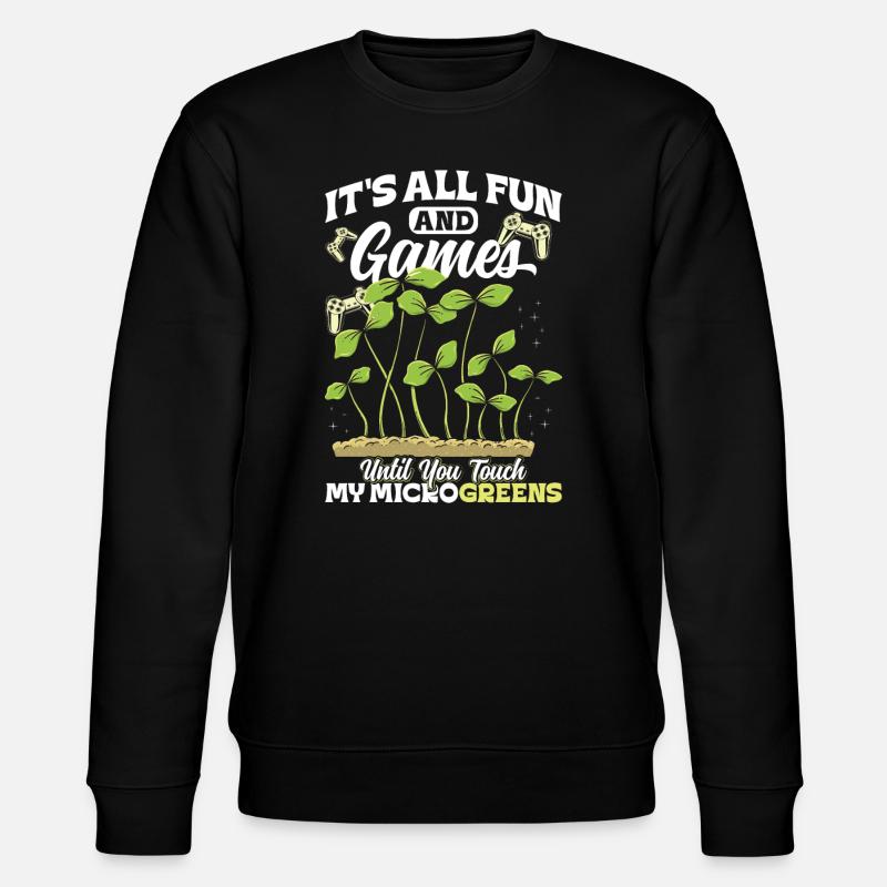 Micro-pousses Micro-pousses - Sweat bio CHANGER Stanley/Stella Unisexe - noir