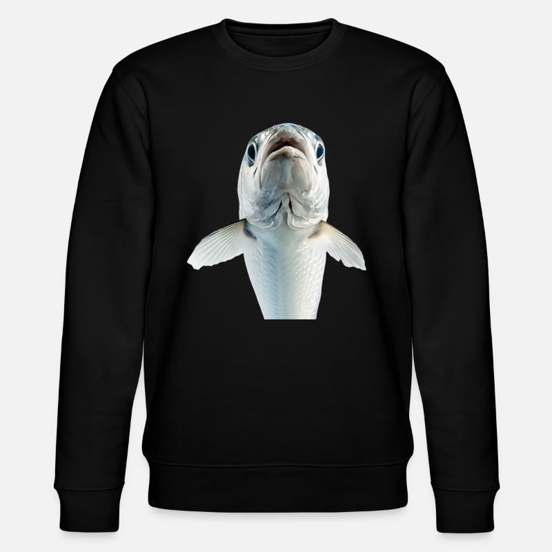 Tarpon - Stanley/Stella Unisex Bio-Sweatshirt CHANGER - Schwarz