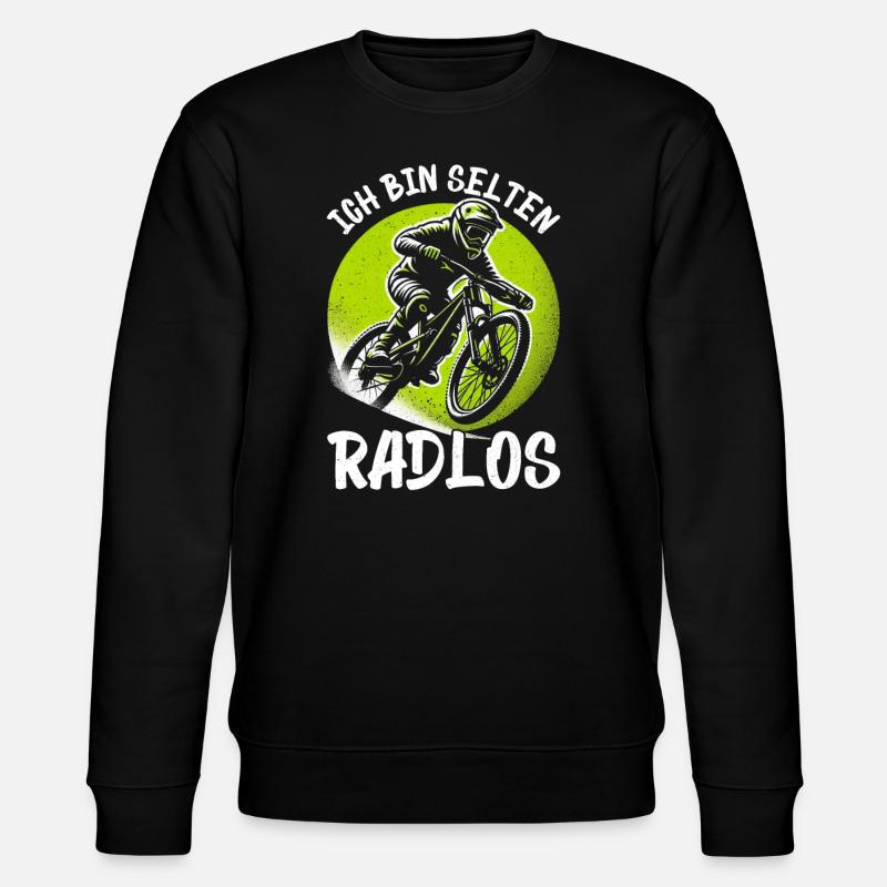 Vététistes, amateurs de VTT, cyclisme - Sweat bio CHANGER Stanley/Stella Unisexe - noir