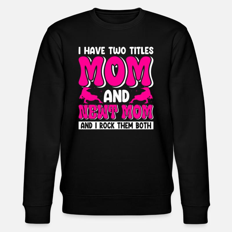 Newt - Stanley/Stella CHANGER Unisex Organic Sweatshirt - black