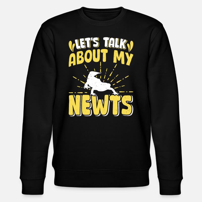 Newt - Stanley/Stella CHANGER Unisex Organic Sweatshirt - black