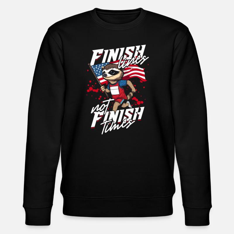 Sprint Athlétisme Sprint - Sweat bio CHANGER Stanley/Stella Unisexe - noir