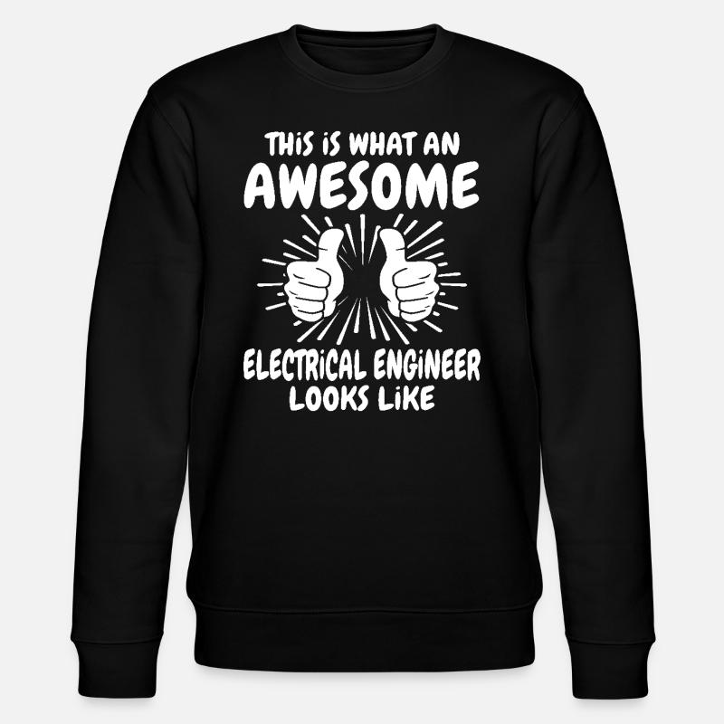 Electrical engineer - Stanley/Stella CHANGER Unisex Organic Sweatshirt - black