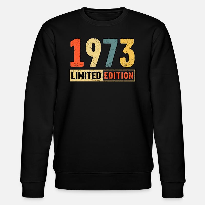 Édition limitée 1973 - Sweat bio CHANGER Stanley/Stella Unisexe - noir