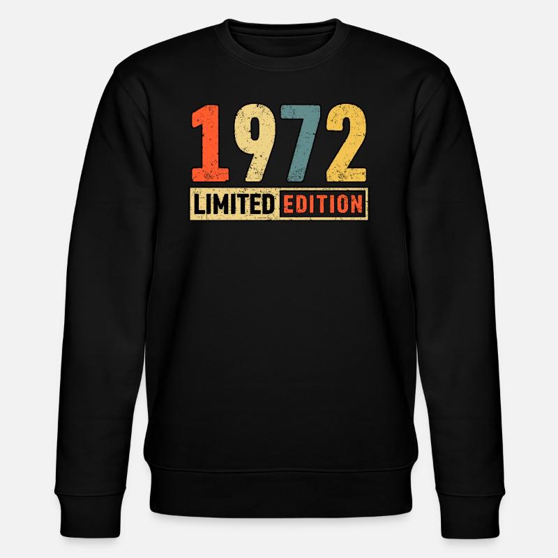 Edition limitée 1972 - Sweat bio CHANGER Stanley/Stella Unisexe - noir