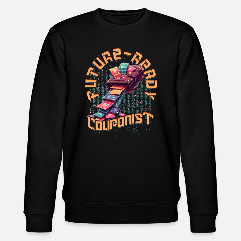 Couponing Future Ready Couponist - Stanley/Stella CHANGER Unisex Organic Sweatshirt - black