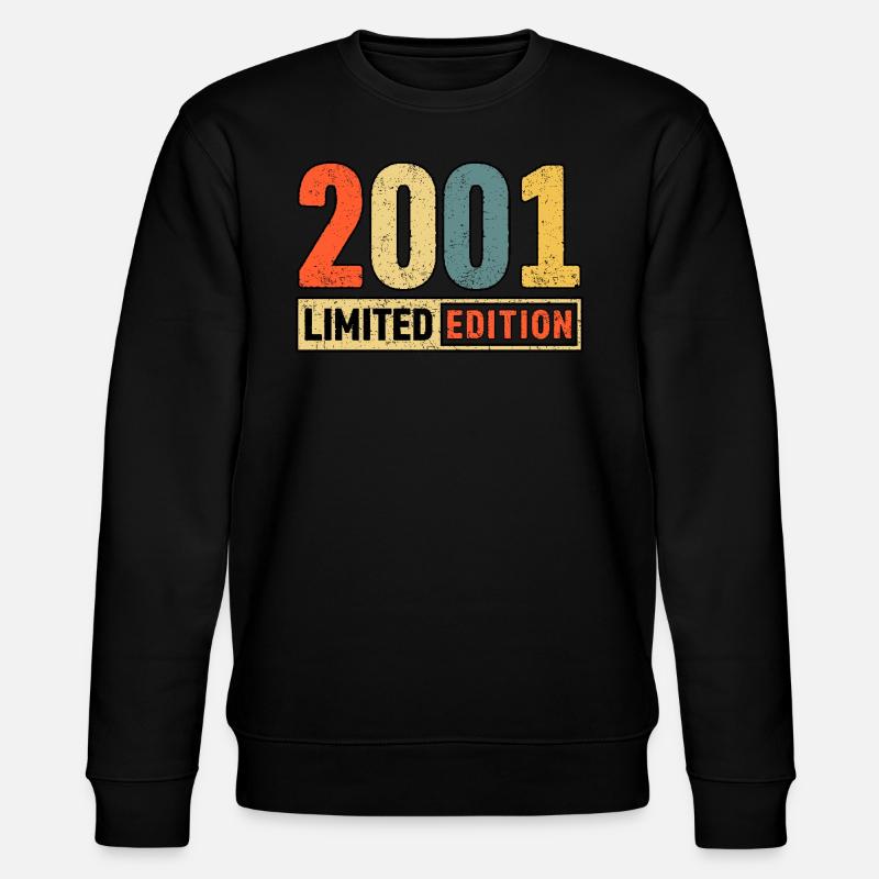 Edition limitée 2001 - Sweat bio CHANGER Stanley/Stella Unisexe - noir