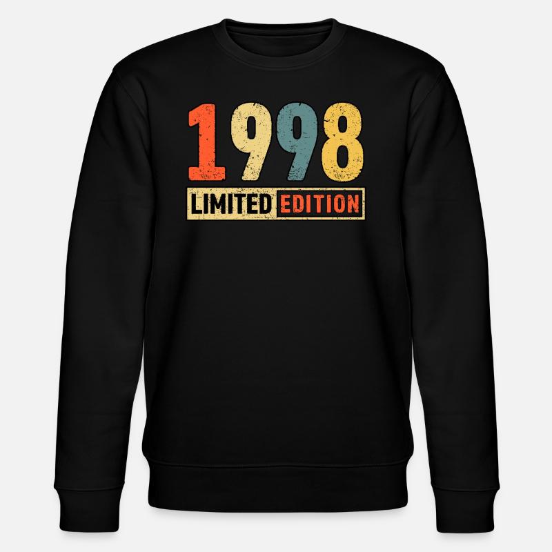 Édition limitée 1998 - Sweat bio CHANGER Stanley/Stella Unisexe - noir