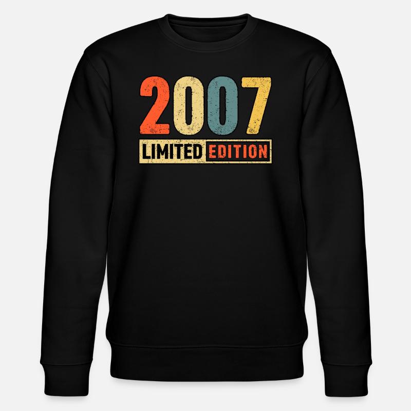 Limited Edition 2007 - Stanley/Stella Unisex Bio-Sweatshirt CHANGER  - Schwarz