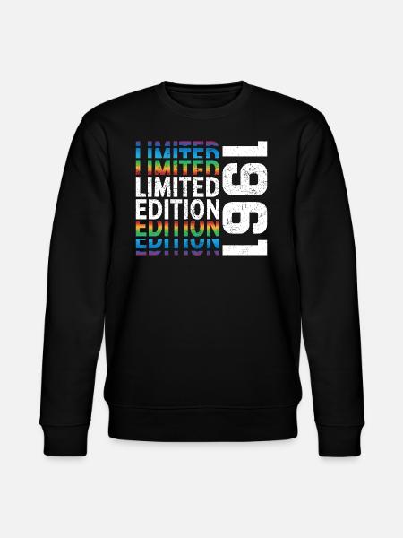 Edition limitée 1961 - Sweat bio CHANGER Stanley/Stella Unisexe - noir