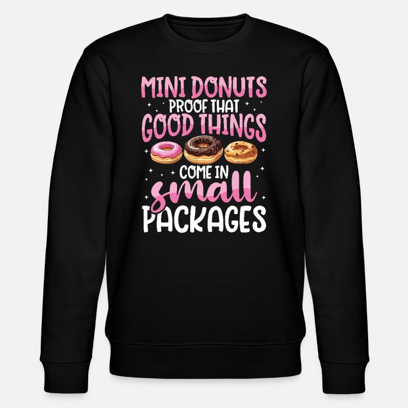Donuts Donut - Stanley/Stella Unisex Bio-Sweatshirt CHANGER - Schwarz
