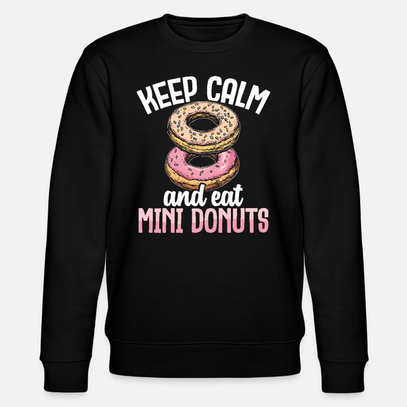 Donuts Donut - Stanley/Stella Unisex Bio-Sweatshirt CHANGER - Schwarz