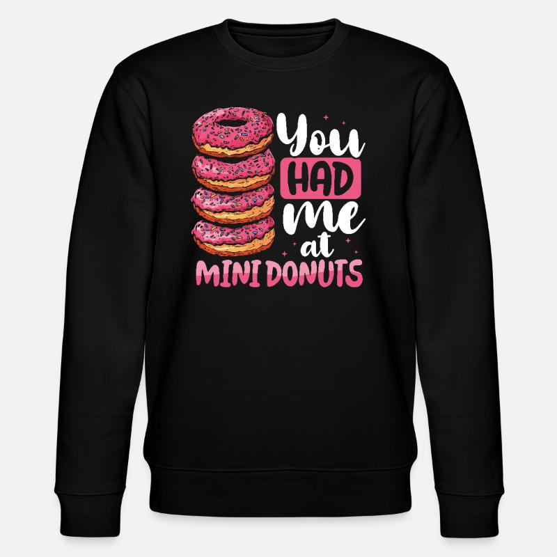Donuts Donut - Stanley/Stella Unisex Bio-Sweatshirt CHANGER - Schwarz