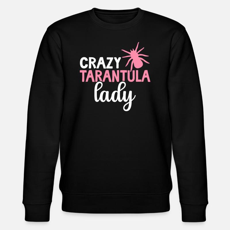 Crazy Tarantula Lady Spiders - Sweat bio CHANGER Stanley/Stella Unisexe - noir