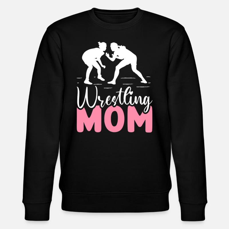 Ringer Ringen Mama - Stanley/Stella Unisex Bio-Sweatshirt CHANGER  - Schwarz