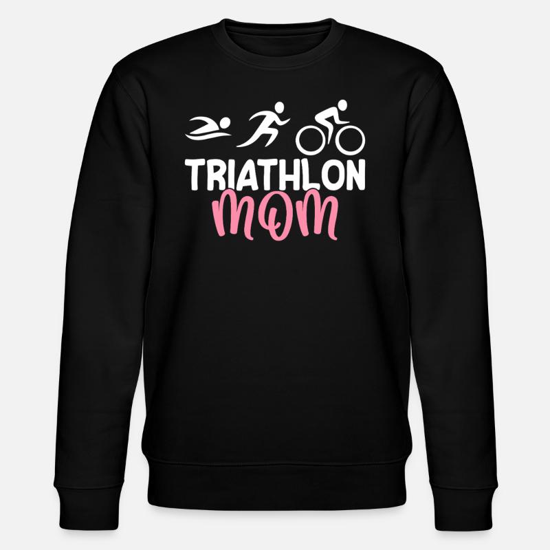 Triathlon Maman Triathlètes Tri-athlètes - Sweat bio CHANGER Stanley/Stella Unisexe - noir