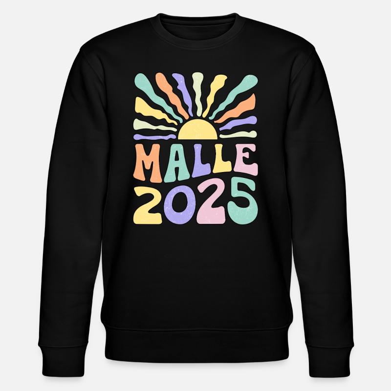 Malle 2025 - Stanley/Stella Unisex Bio-Sweatshirt CHANGER - Schwarz