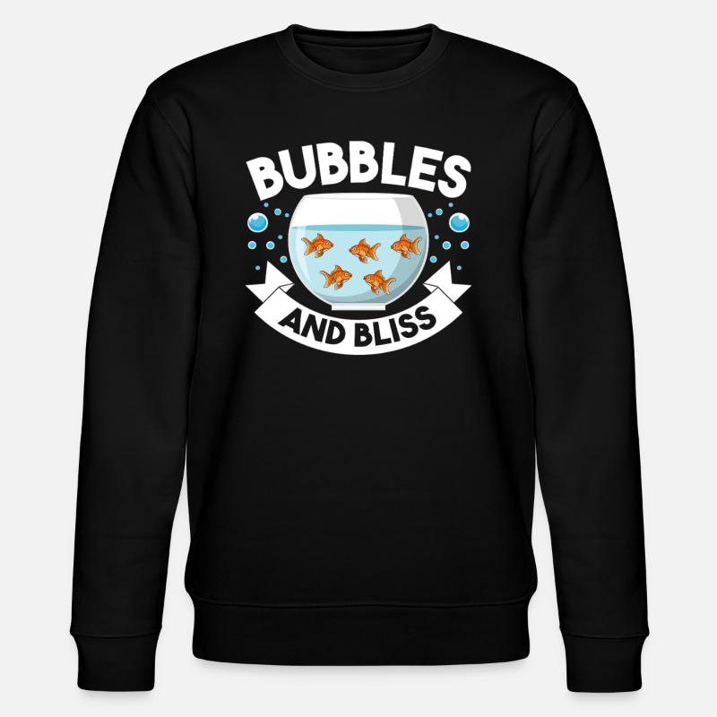 Aquarium aquatique - Sweat bio CHANGER Stanley/Stella Unisexe - noir