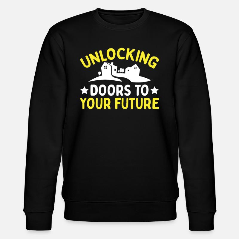 Agents immobiliers Agents immobiliers - Sweat bio CHANGER Stanley/Stella Unisexe - noir