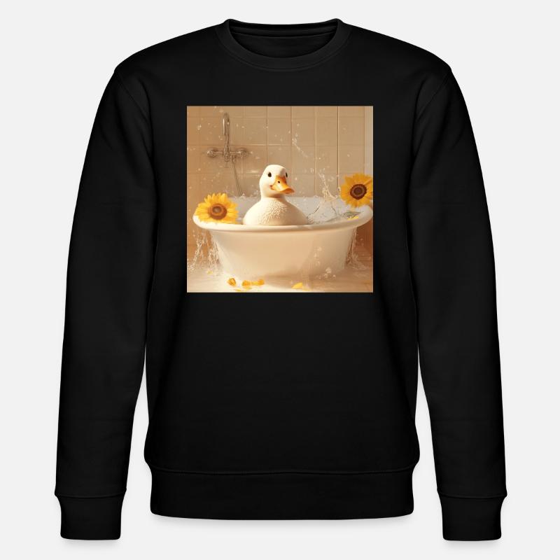 Ente - Stanley/Stella Unisex Bio-Sweatshirt CHANGER  - Schwarz
