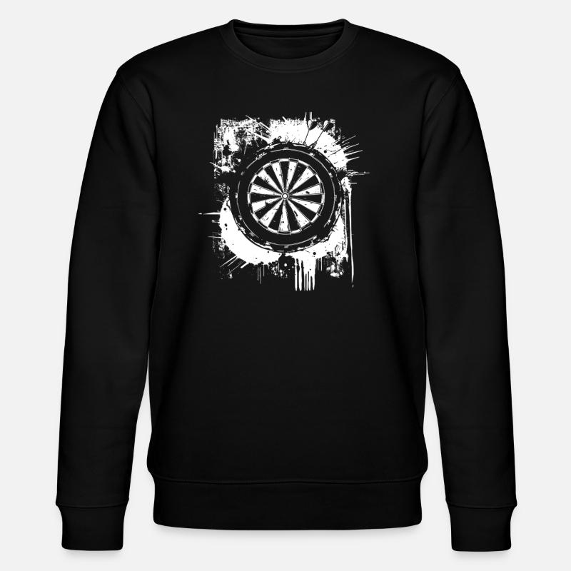 Jeu de fléchettes Graffiti - Sweat bio CHANGER Stanley/Stella Unisexe - noir