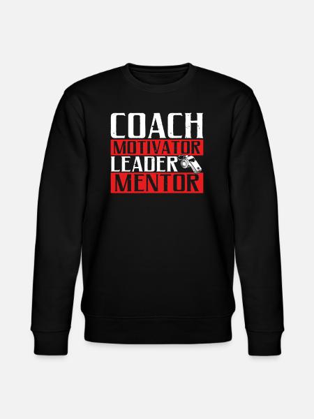 Trainer Geschenke Coach Geschenkidee - Stanley/Stella Unisex Bio-Sweatshirt CHANGER  - Schwarz