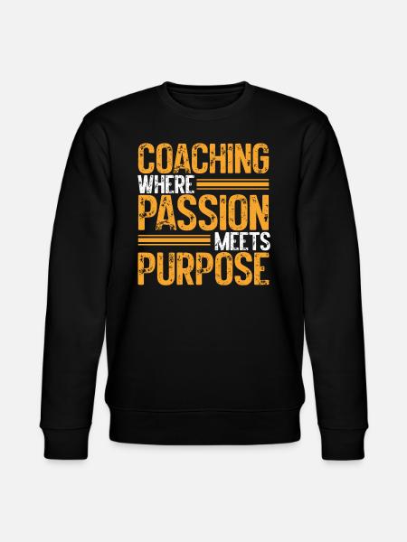 Trainer Geschenke Coach Geschenkidee - Stanley/Stella Unisex Bio-Sweatshirt CHANGER - Schwarz