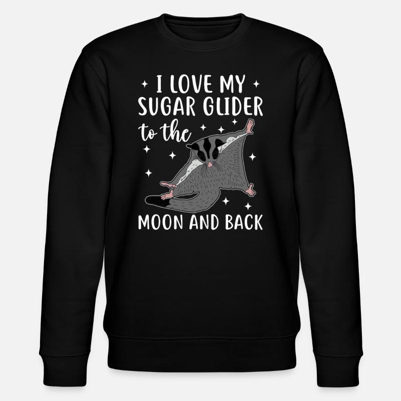 Planeur de sucre - Sweat bio CHANGER Stanley/Stella Unisexe - noir