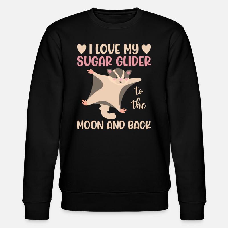 Planeur de sucre - Sweat bio CHANGER Stanley/Stella Unisexe - noir