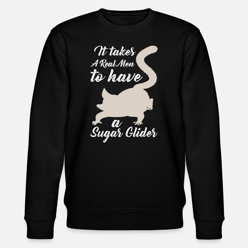 Planeur de sucre - Sweat bio CHANGER Stanley/Stella Unisexe - noir