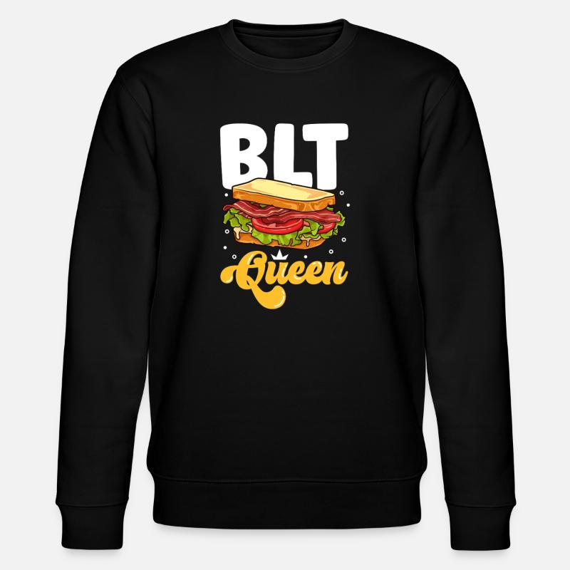 BLT Queen - Stanley/Stella CHANGER Unisex Organic Sweatshirt - black