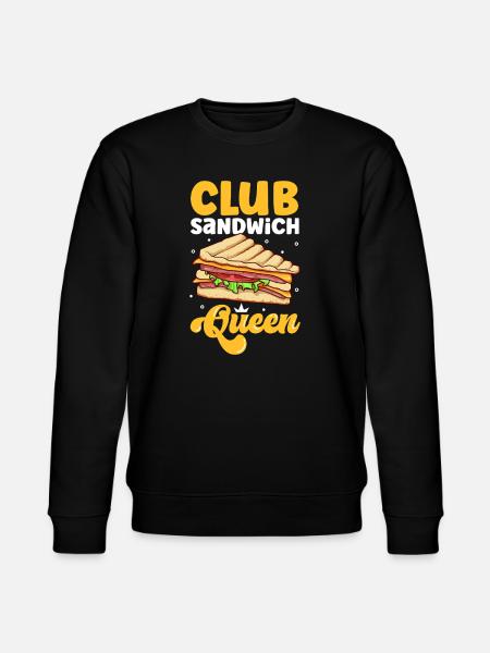 Club Sandwich Koningin - Stanley/Stella Uniseks bio-sweatshirt CHANGER  - zwart