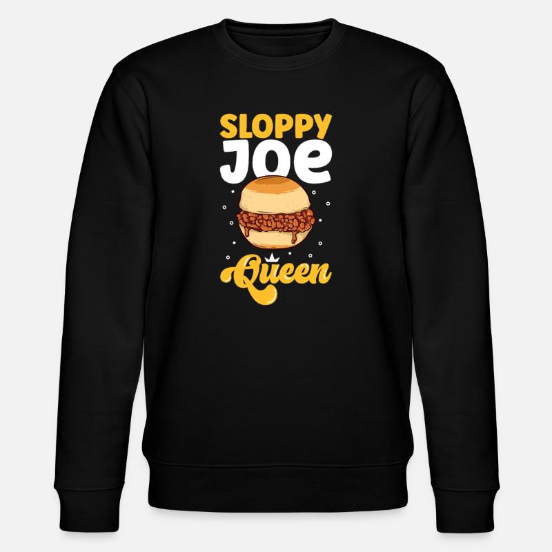 Joe Queen bâclé - Sweat bio CHANGER Stanley/Stella Unisexe - noir