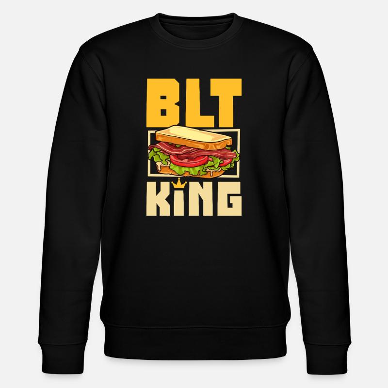 BLT King - Stanley/Stella CHANGER Unisex Organic Sweatshirt - black
