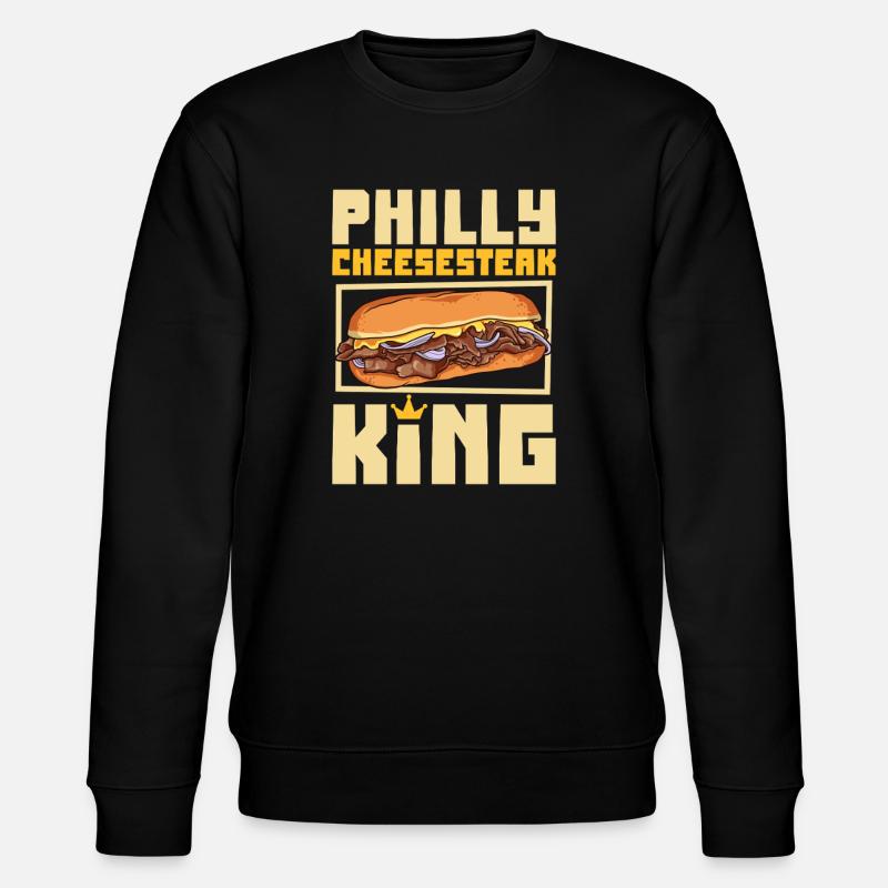 Roi du cheesesteak Philly - Sweat bio CHANGER Stanley/Stella Unisexe - noir