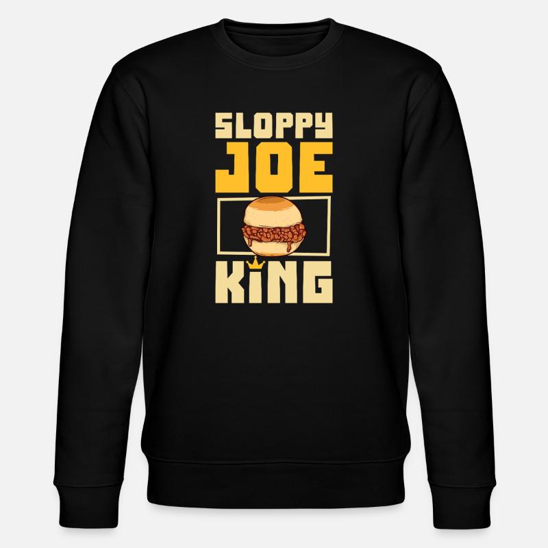Joe King bâclé - Sweat bio CHANGER Stanley/Stella Unisexe - noir