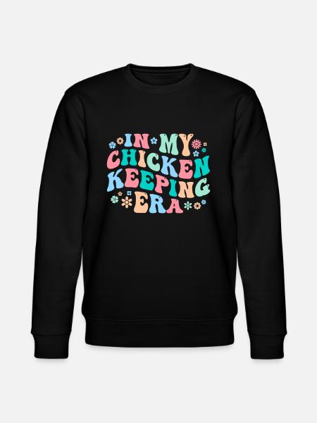 Chicken Chickens - Stanley/Stella CHANGER Unisex Organic Sweatshirt - black