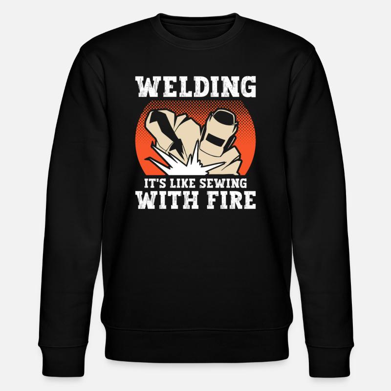 Soudage par le feu - Sweat bio CHANGER Stanley/Stella Unisexe - noir