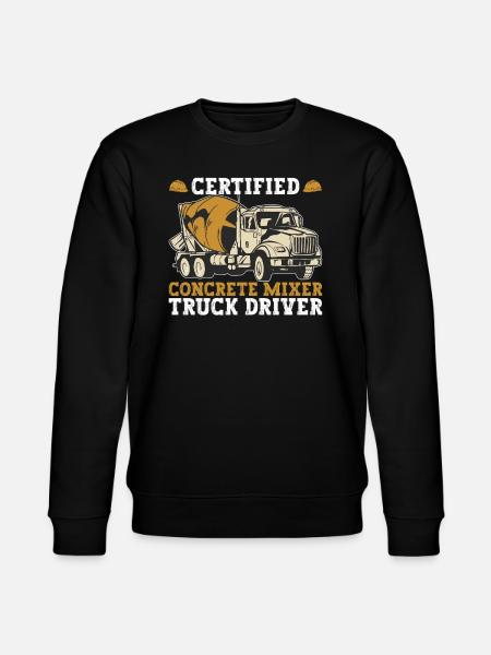 Concrete mixer - Stanley/Stella CHANGER Unisex Organic Sweatshirt - black