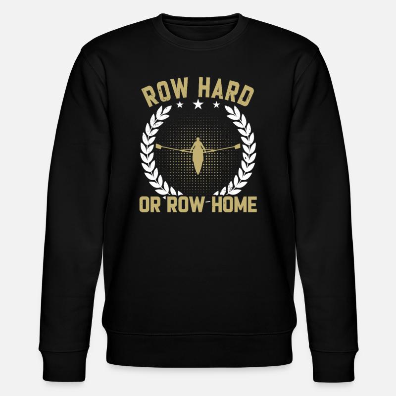 Rameur Row Hard - Sweat bio CHANGER Stanley/Stella Unisexe - noir