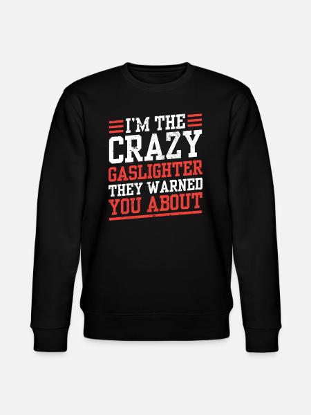 Echtes Professionelles Gaslighting - Stanley/Stella Unisex Bio-Sweatshirt CHANGER - Schwarz