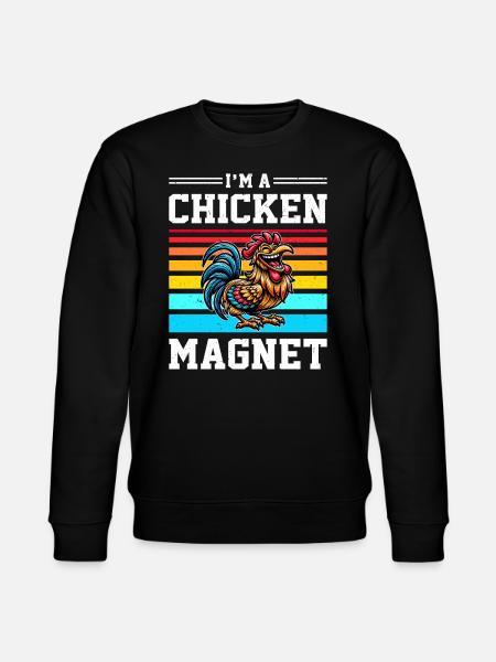 Poulets Poulets - Sweat bio CHANGER Stanley/Stella Unisexe - noir