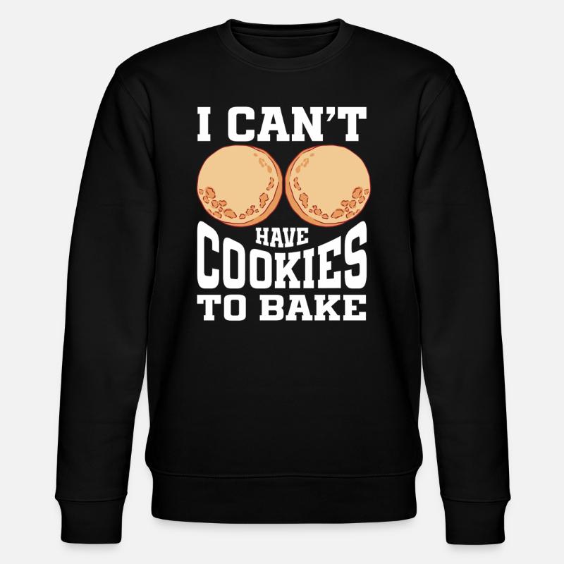 Baking Bakery Baker - Stanley/Stella Unisex Bio-Sweatshirt CHANGER  - Schwarz