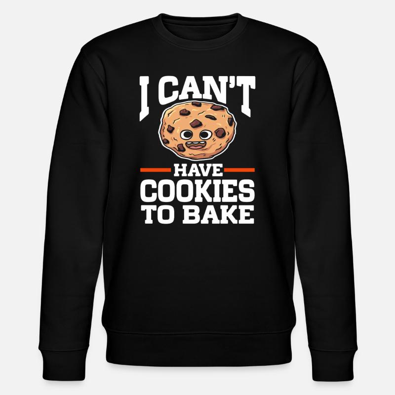 Baking Bakery Baker - Stanley/Stella Unisex Bio-Sweatshirt CHANGER  - Schwarz