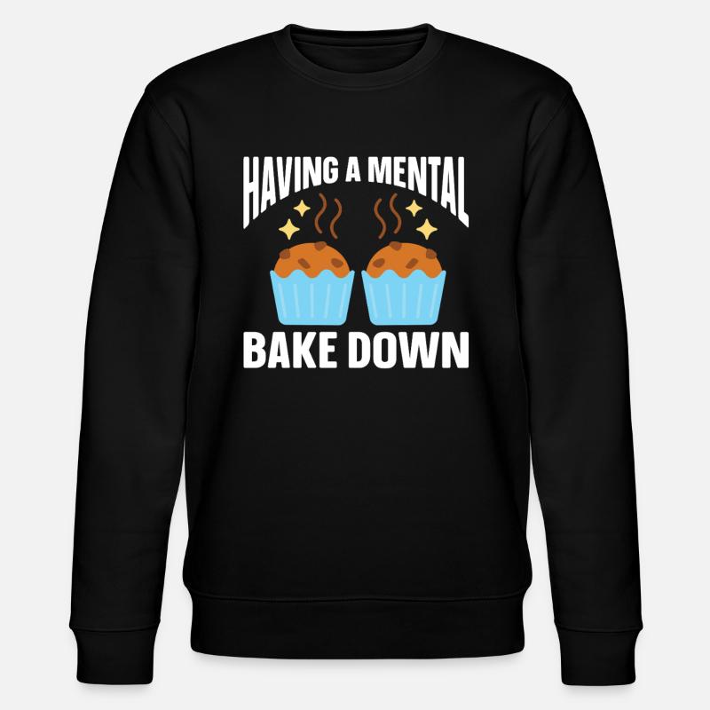 Baking Bakery Baker - Stanley/Stella Unisex Bio-Sweatshirt CHANGER  - Schwarz