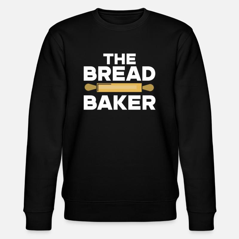 Baking Bakery Baker - Stanley/Stella Unisex Bio-Sweatshirt CHANGER  - Schwarz