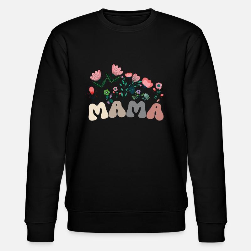 Die beste Mutter der Welt - Stanley/Stella Unisex Bio-Sweatshirt CHANGER  - Schwarz