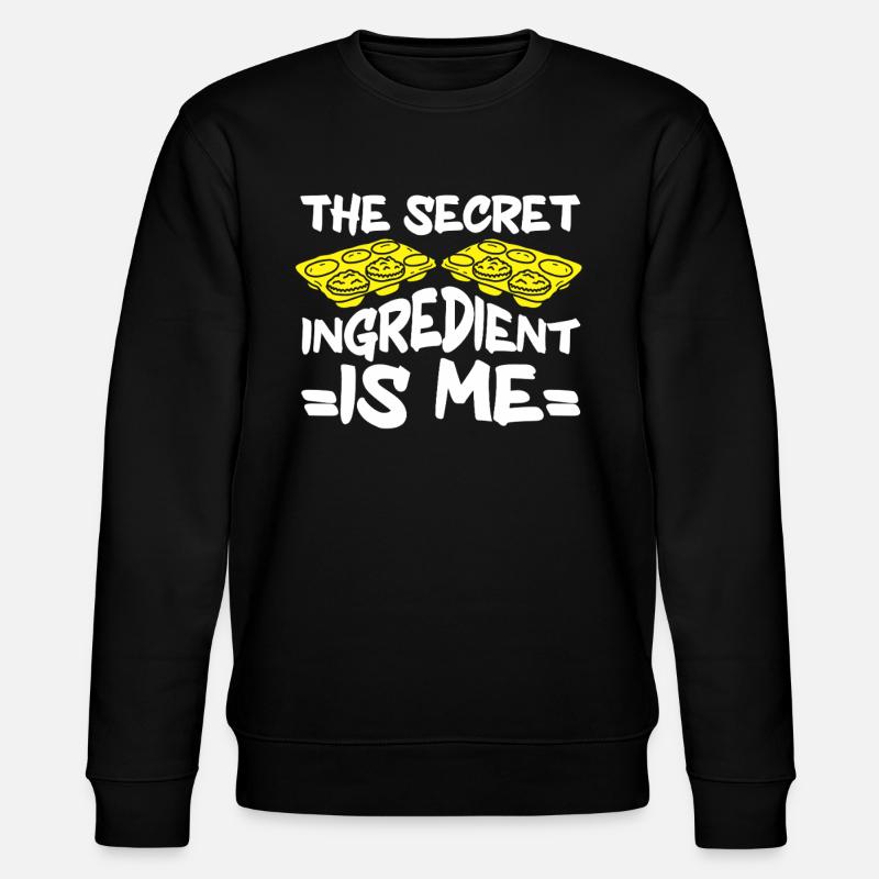 Baking Bakery Baker - Stanley/Stella Unisex Bio-Sweatshirt CHANGER  - Schwarz