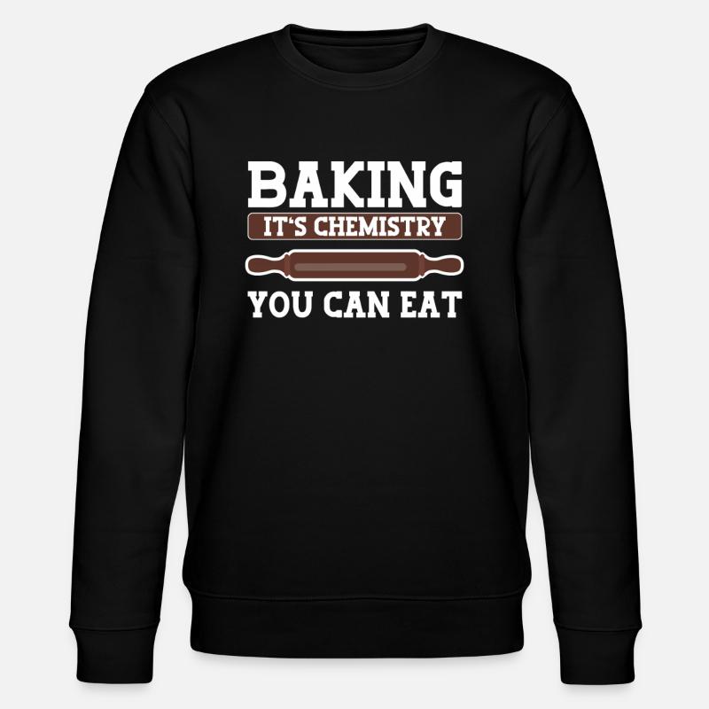 Baking Bakery Baker - Stanley/Stella CHANGER Unisex Organic Sweatshirt - black