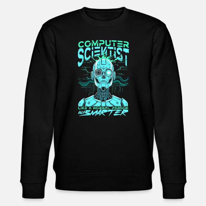 Computer scientist - Stanley/Stella CHANGER Unisex Organic Sweatshirt - black